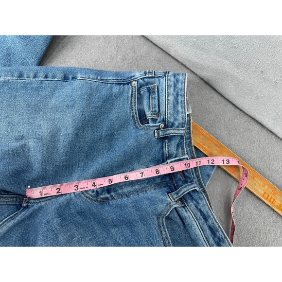 American Eagle Jeans Womens‎ Size 0 Mom Jean High Waist Stretch Tapered Denim - Picture 8 of 11